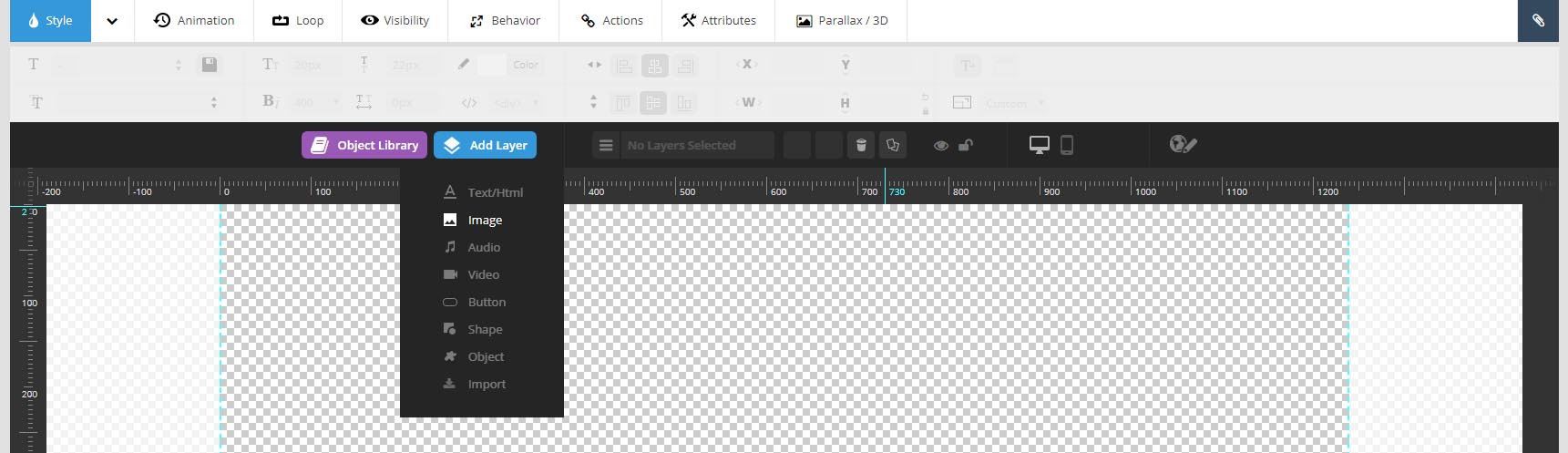 añadir una imagen a Revolution Slider